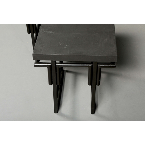 569 - ANDREW MARTIN ATHENA SIDE TABLES, A PAIR. each 45cm x 45cm x 45.5cm approx.(2).