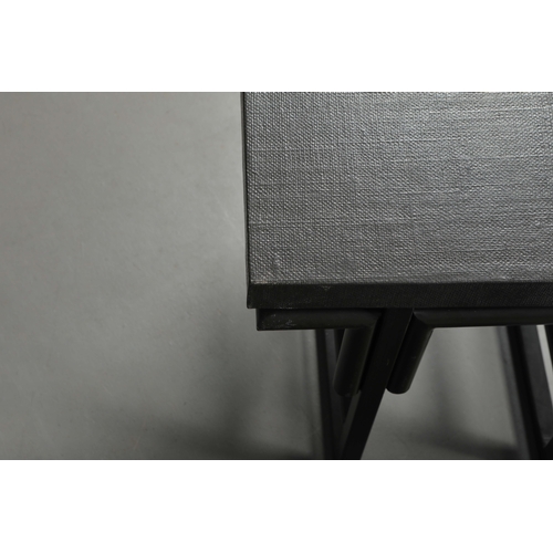 569 - ANDREW MARTIN ATHENA SIDE TABLES, A PAIR. each 45cm x 45cm x 45.5cm approx.(2).