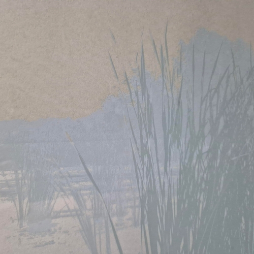 57 - JOHN CARL HEYWOOD (CANADIAN, 1941-2022). ARRANGEMENT. Screenprint, 56cms x 99cms, signed and titled,... 