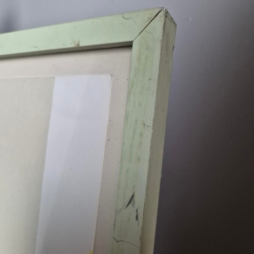 57 - JOHN CARL HEYWOOD (CANADIAN, 1941-2022). ARRANGEMENT. Screenprint, 56cms x 99cms, signed and titled,... 