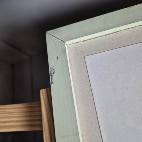 57 - JOHN CARL HEYWOOD (CANADIAN, 1941-2022). ARRANGEMENT. Screenprint, 56cms x 99cms, signed and titled,... 