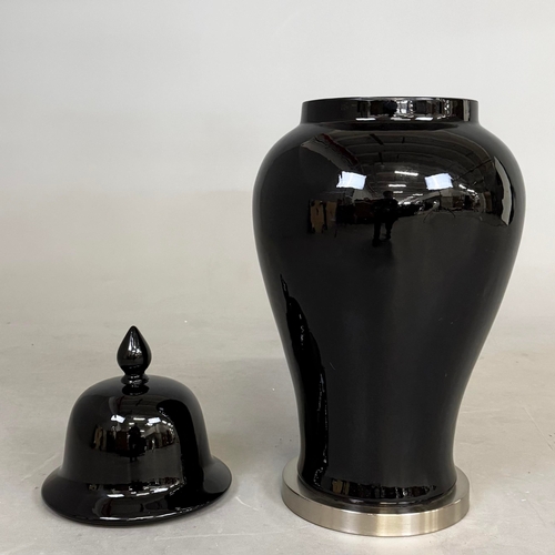 570 - ATTRIBUTED TO ANDREW MARTIN TEMPLE JAR. 90cm H approx.