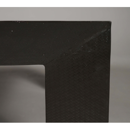 573 - ANDREW MARTIN COFFEE TABLE. 120cm x 90cm x 46cm approx.