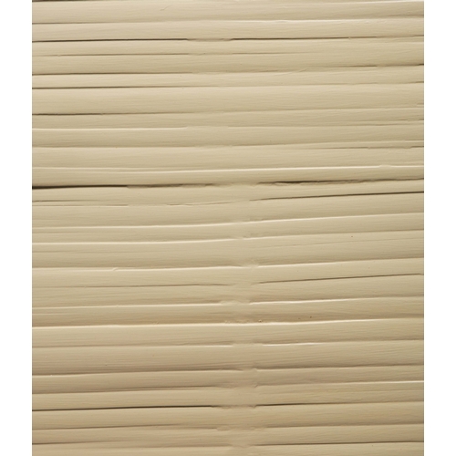 575 - ANDREW MARTIN BAMBOO COFFEE TABLES, A PAIR. 100.5cm x 100.5cm x 46cm each approx. (2).