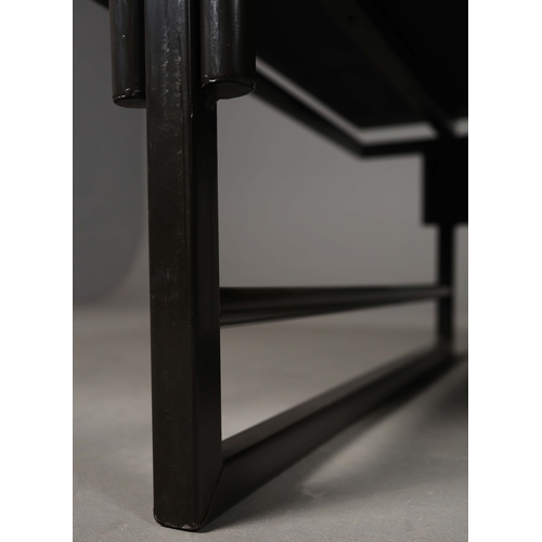 577 - ANDREW MARTIN COFFEE TABLE. 120cm x 90cm x 45cm approx.