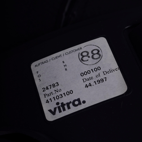 581 - VITRA FIGURA CHAIR. by Mario Bellini, 109cm t x 61cm w.