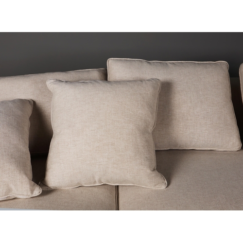 585 - BESPOKE SOFA LONDON CORNER SOFA. 250cm x 165cm x 80cm approx.