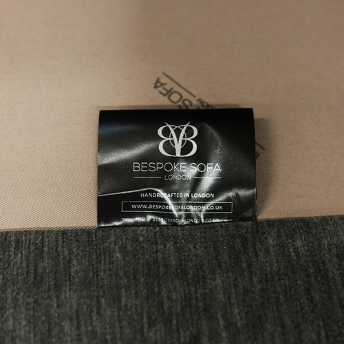 588 - BESPOKE SOFA LONDON SOFA. 195cm x 85cm x 70cm approx.