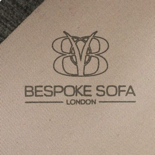 588 - BESPOKE SOFA LONDON SOFA. 195cm x 85cm x 70cm approx.