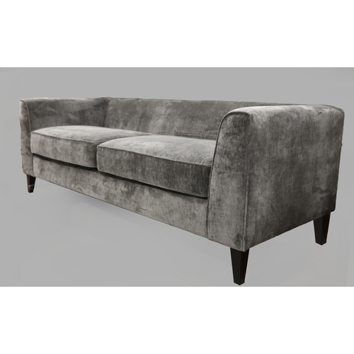 588 - BESPOKE SOFA LONDON SOFA. 195cm x 85cm x 70cm approx.