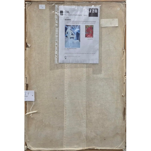 59 - PAUL BENEDICT BRAND (1916-2008). DIANA. Oil on Canvas, 75cms x 50cms, Framed.