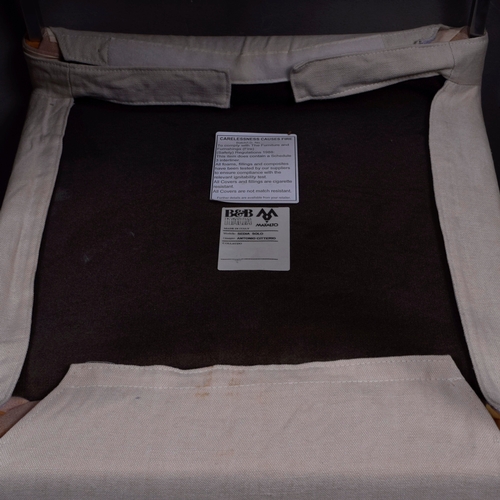 592 - B & B ITALIA MAXALTO SOLO DINING CHAIRS, A SET OF 6. By Antonio Citterio, 80cm H x 48cm W x 56cm D. ... 