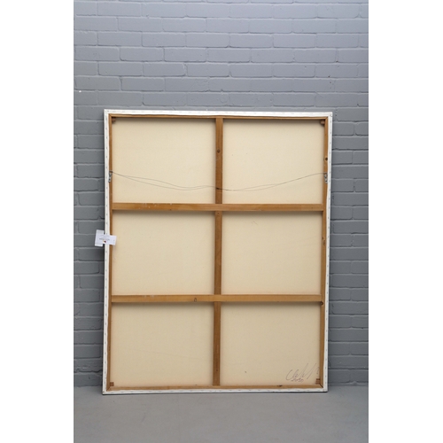 60 - CLEMENTINE MCGAW. PRISONER FROM ABU GHRAIB PROFILE. oil on canvas, purchased from the Saatchi Galler... 