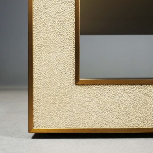 601 - RESTORATION HARDWARE CELA COFFEE TABLE. by Charlie Zagaroli, 170.5cm x 90.5cm x 39cm approx.