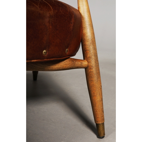 602 - ATTRIBUTED TO RESTORATION HARDWARE JENSEN CHAIR. 68cm H x 75cm W x 64cm D.