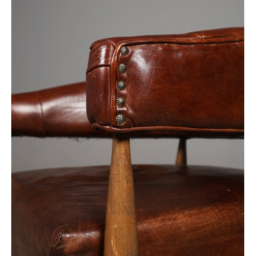 602 - ATTRIBUTED TO RESTORATION HARDWARE JENSEN CHAIR. 68cm H x 75cm W x 64cm D.