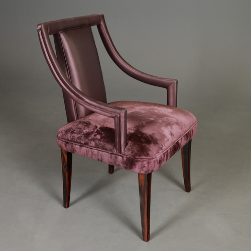 608 - MUNNA CORET CHAIRS, A SET OF 10. 92cm H approx. (10).