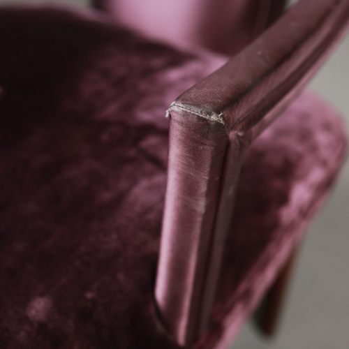 608 - MUNNA CORET CHAIRS, A SET OF 10. 92cm H approx. (10).