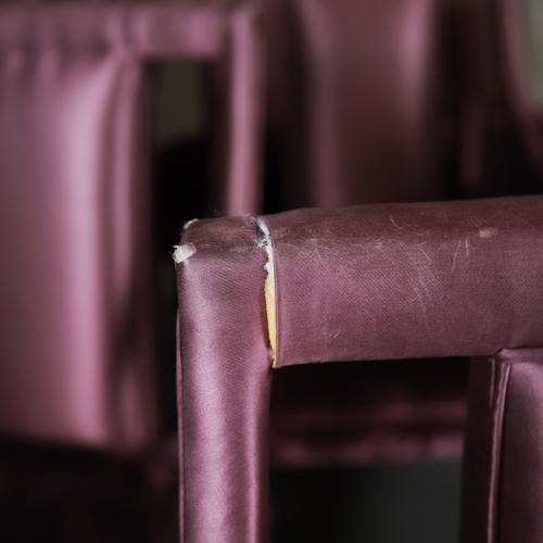 608 - MUNNA CORET CHAIRS, A SET OF 10. 92cm H approx. (10).