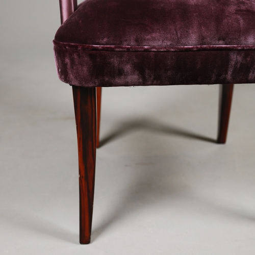608 - MUNNA CORET CHAIRS, A SET OF 10. 92cm H approx. (10).