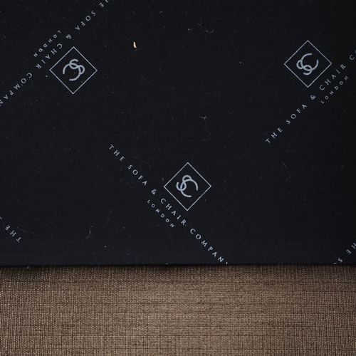 609 - SOFA & CHAIR COMPANY SOFA. 220cm W approx.