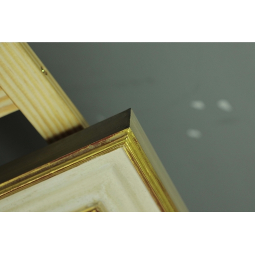 61 - OLIVER WARMAN (1932-2017). EVENING LIGHT - OATFIELD RIBERAC. oil on board, image 24cm x 29cm, framed... 