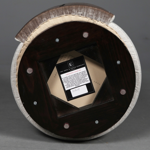 612 - THE SOFA & CHAIR COMPANY LARKIN OTTOMAN. 56cm H from floor to top of back.