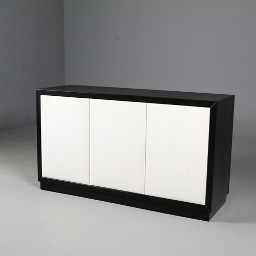 613 - ATTRIBUTED TO THE SOFA & CHAIR COMPANY SOHO SIDEBOARD. 150cm x 50cm x 85.5cm approx.