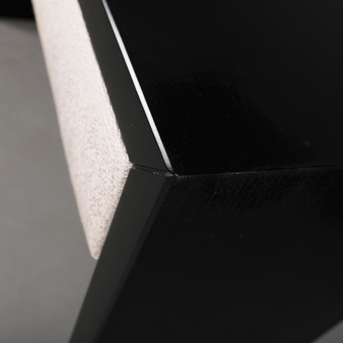 615 - ATTRIBUTED TO THE SOFA & CHAIR COMPANY SOHO CONSOLE TABLE. 2 drawers, 140cm x 38cm x 80cm approx.