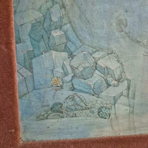 63 - CORNELIA DIBBLE. WOMAN WADING IN SEA. watercolour on board, signed and dated '66 to lower right, Pro... 