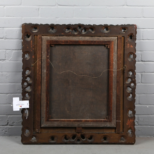 78 - AFTER ANTHONY VAN DYCK (1599-1641). PORTRAIT OF A GENTLEMAN. oil on canvas, 83cm x 78cm, framed.