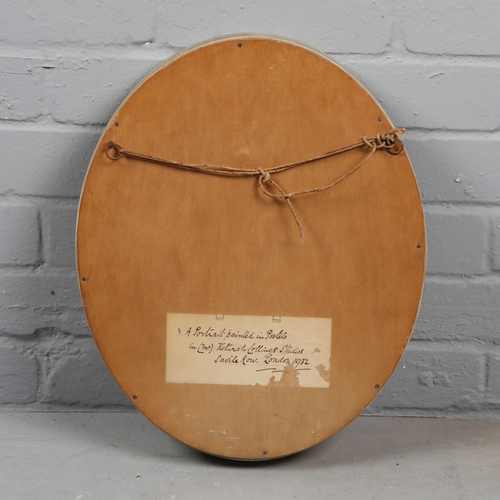 79 - EARLY 20TH CENTURY BRITISH SCHOOL. PORTRAIT OF A LADY. pastel, 43cm x 35cm, framed.