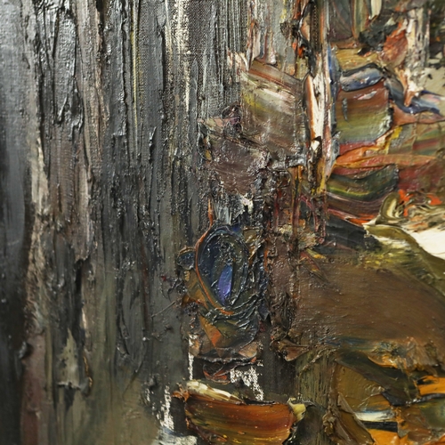 8 - JACQUES HERBERT KUPFERMANN (AMERICAN 1926–1987). ABSTRACT. 1967, oil on canvas, 133cm x 164cm, frame... 