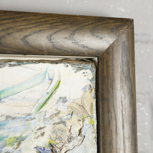 8 - JACQUES HERBERT KUPFERMANN (AMERICAN 1926–1987). ABSTRACT. 1967, oil on canvas, 133cm x 164cm, frame... 