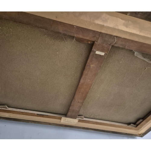 85 - THOMAS FRANCIS WAINEWRIGHT (1794-1883). FIGURES ON THE FORESHORE. oil on canvas, in gilt frame. Bear... 