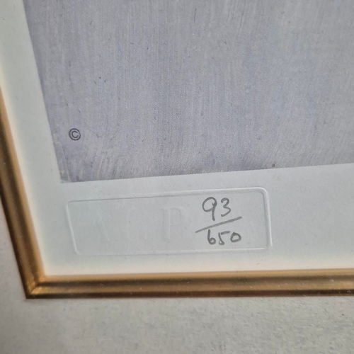 93 - BERYL COOK (1926-2008). DINING IN PARIS. print on paper, limited edition 93/650, signed bottom right... 