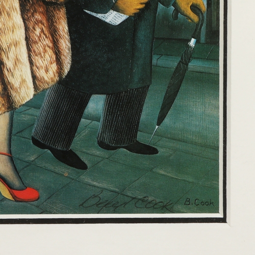 94 - BERYL COOK (1926-2008). A COLLECTION OF PRINTS ON PAPER (6). all signed, mounted, glazed and framed,... 