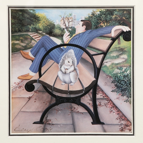 94 - BERYL COOK (1926-2008). A COLLECTION OF PRINTS ON PAPER (6). all signed, mounted, glazed and framed,... 