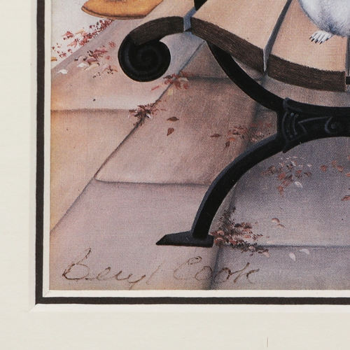 94 - BERYL COOK (1926-2008). A COLLECTION OF PRINTS ON PAPER (6). all signed, mounted, glazed and framed,... 