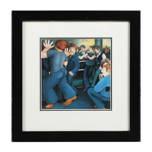 94 - BERYL COOK (1926-2008). A COLLECTION OF PRINTS ON PAPER (6). all signed, mounted, glazed and framed,... 