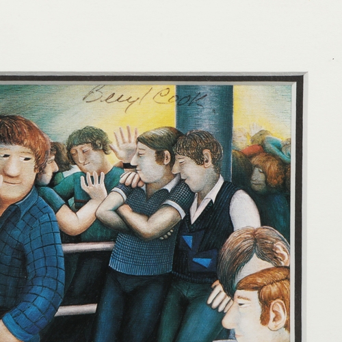 94 - BERYL COOK (1926-2008). A COLLECTION OF PRINTS ON PAPER (6). all signed, mounted, glazed and framed,... 