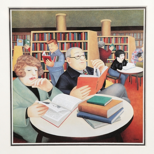 95 - BERYL COOK (1926-2008). A COLLECTION OF PRINTS ON PAPER (4). all signed, mounted, glazed and framed,... 