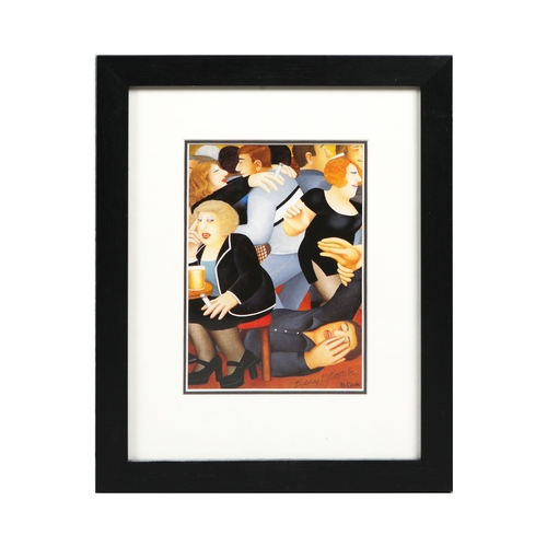 96 - BERYL COOK (1926-2008). A COLLECTION OF PRINTS ON PAPER (4). all signed, mounted, glazed and framed,... 