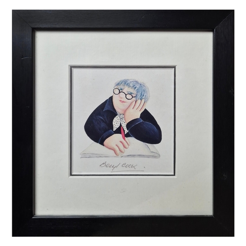 97 - BERYL COOK (1926-2008). NUDE ON LEOPARDSKIN AND THREE OTHER PRINTS (4). two inscribed and signed, tw... 