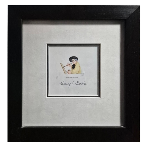 97 - BERYL COOK (1926-2008). NUDE ON LEOPARDSKIN AND THREE OTHER PRINTS (4). two inscribed and signed, tw... 