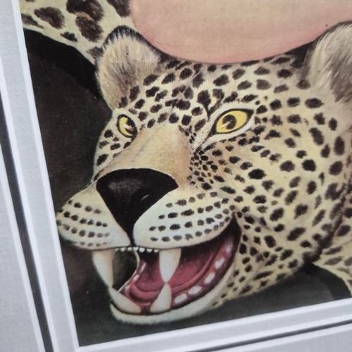 97 - BERYL COOK (1926-2008). NUDE ON LEOPARDSKIN AND THREE OTHER PRINTS (4). two inscribed and signed, tw... 