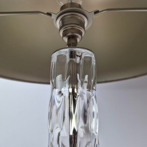 10 - PORTA ROMANA TABLE LAMPS, A PAIR. with Porta Romana Shades, 82cm H approx. (2).