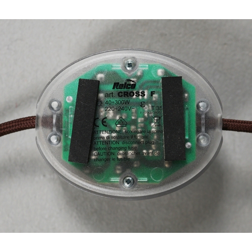 121 - MAXALTO LEUKON FLOOR LAMP. by Antonio Citterio, with shade, 156cm H at tallest approx.