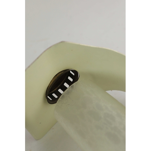 123 - PAIR OF 1960s ITALIAN STILNOVO STYLE WALL LIGHTS. 29cm H x 18cm W x 18cm D.