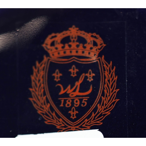 138 - CANDELABRA, A PAIR. in the form of birds amongst trees, shell form bases, ceramic and gilt metal, 65... 